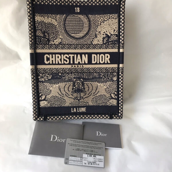超レア品!ディオール ミニブックトート コピー【Dior】Mini Vertical Book Tote585OB1