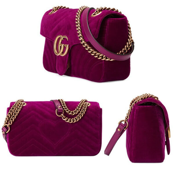2020最新/限定【日本未入荷】グッチ偽物 GUCCI★GG Marmont ショルダーバッグM87038