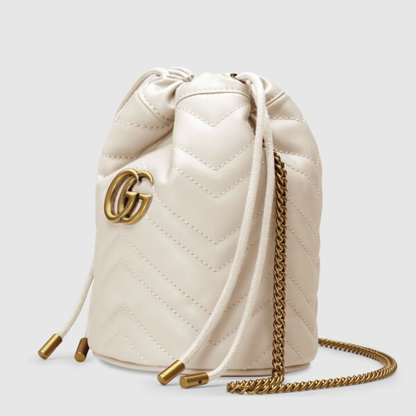 2020新作限定 グッチスーパーコピー∞∞ GUCCI ∞∞ GG Marmont Mini leather バケットショルダー☆M82037