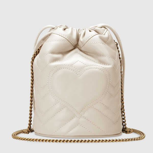 2020新作限定 グッチスーパーコピー∞∞ GUCCI ∞∞ GG Marmont Mini leather バケットショルダー☆M82037