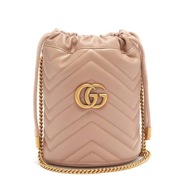 2020新作限定人気 グッチコピー∞∞ GUCCI ∞∞ GG Marmont Mini leather バケットショルダー☆M82039