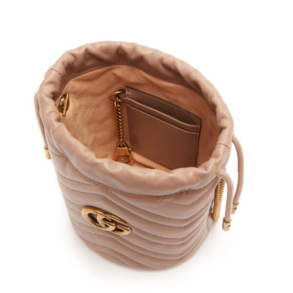 2020新作限定人気 グッチコピー∞∞ GUCCI ∞∞ GG Marmont Mini leather バケットショルダー☆M82039