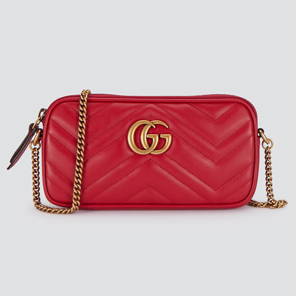 2020年春夏新作★GUCCI★グッチコピー キルティングレザーGGロゴショルダーバッグM72036