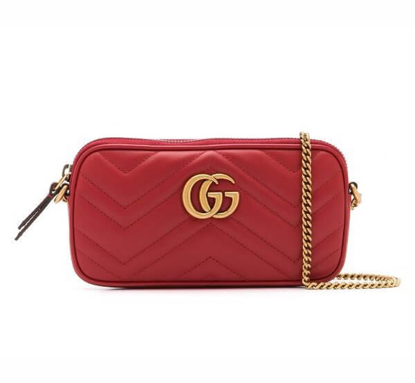 2020年春夏新作★GUCCI★グッチコピー キルティングレザーGGロゴショルダーバッグM72036