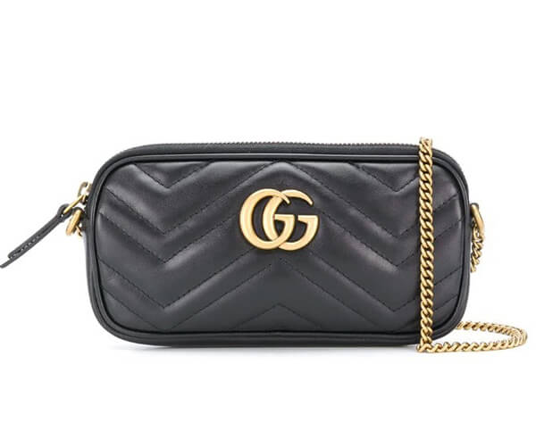 2020新作限定人気★GUCCI★グッチ偽物 キルティングレザーGGロゴショルダーバッグM72035
