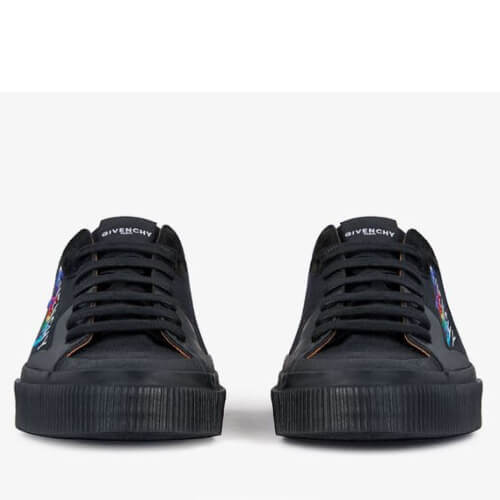 ジバンシィ偽物 GIVENCHY キャンバス テニス ライト ロー スニーカー95W3