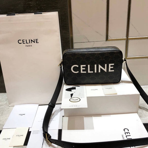 CELINE セリーヌコピー トリオンフ ミディアム メッセンジャーバッグ 194502CIM.38NO