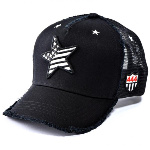 CHROME HEARTS YOSHINORI KOTAKE★「☆」クロムハーツ コピー スター ブラックメッシュキャップaaCHB2