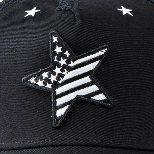 CHROME HEARTS YOSHINORI KOTAKE★「☆」クロムハーツ コピー スター ブラックメッシュキャップaaCHB2