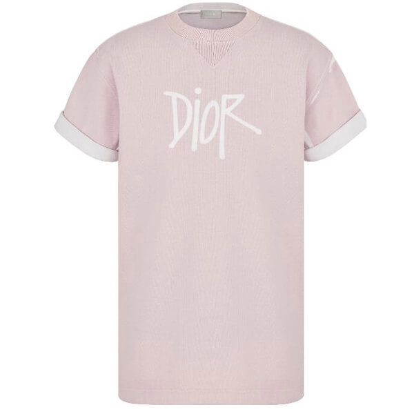 2020秋 DIOR × STUSSY ディオール Tシャツ コピー コラボ ビー Tシャツ J625H0554