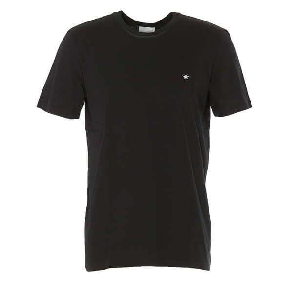 ディオール Tシャツ コピー Dior Homme CHRISTIAN DIOR LOGO クルーネック 半袖 Tシャツ 733J603B0446089