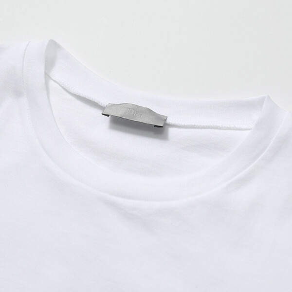 ディオール Tシャツ コピー Dior Homme CHRISTIAN DIOR LOGO クルーネック 半袖 Tシャツ 733J603B0446089