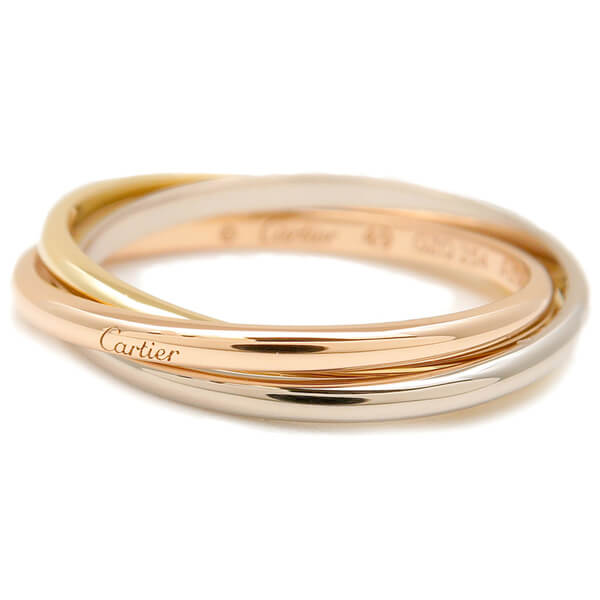 カルティエ リング コピー Cartier Triple-Colour Ring20AC120G103