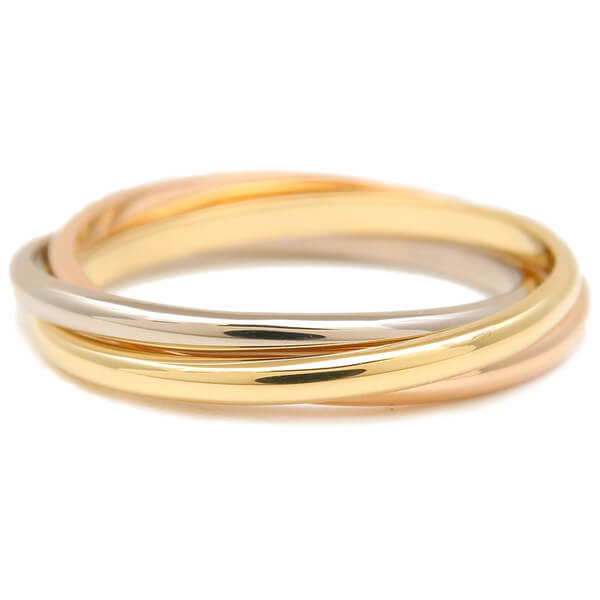 カルティエ リング コピー Cartier Triple-Colour Ring20AC120G103