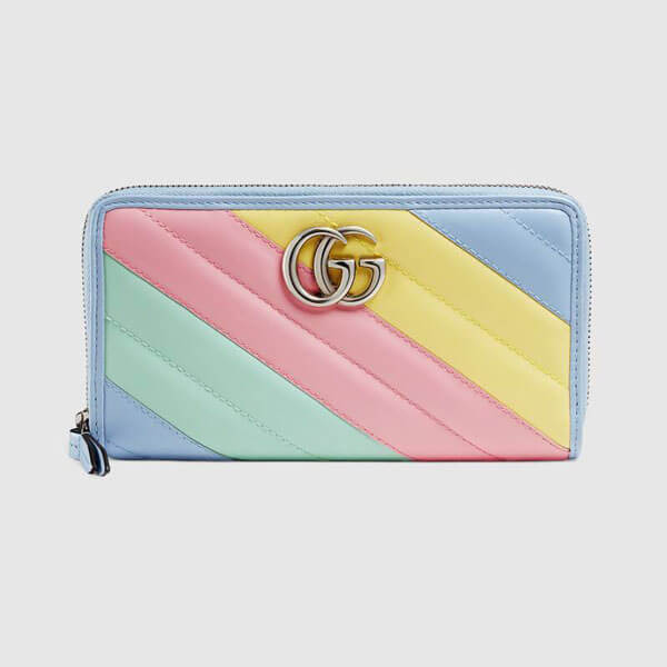 グッチ 財布 コピー★GUCCI GGマーモント パステルジップアラウンドウォレット 443123 DTDXP3967