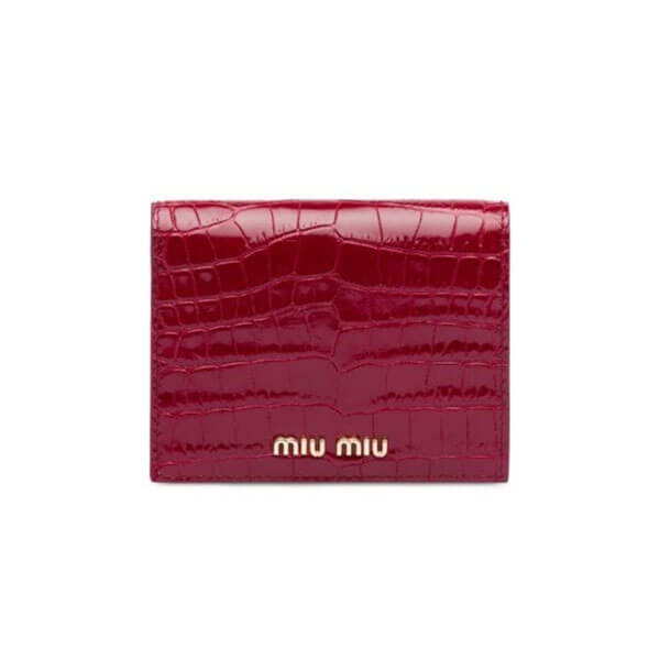【MIU MIU】コピー牛革 財布 3色N9B52