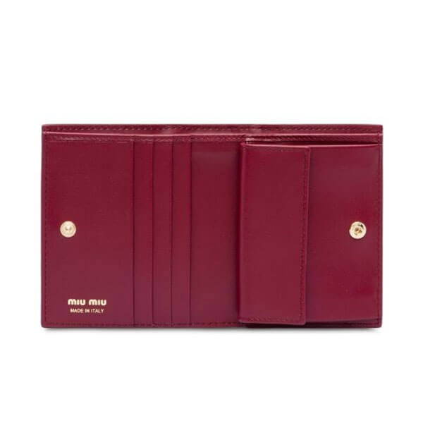 【MIU MIU】コピー牛革 財布 3色N9B52