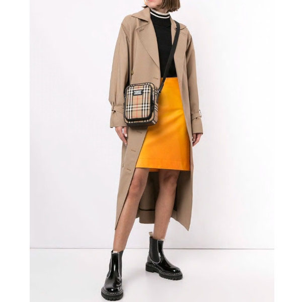 【BURBERRY】Vintage Check and Leather Crossbody Bag コピー8023381