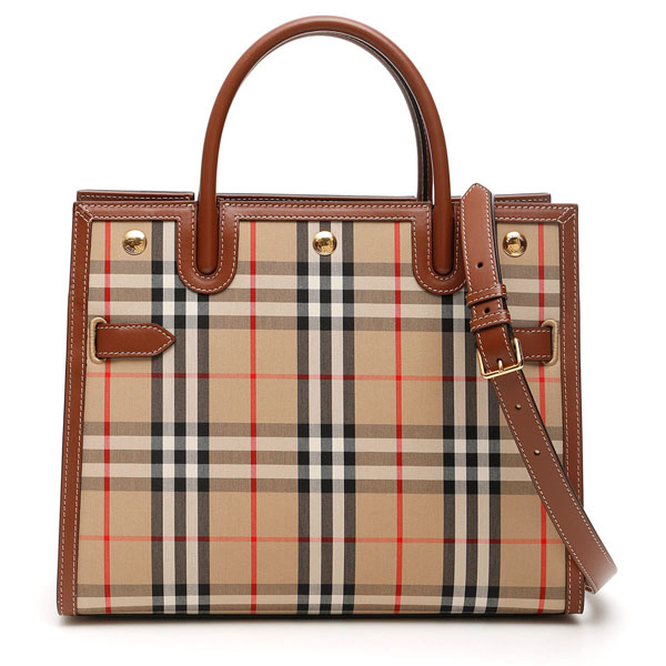 Burberry small title tote bagコピー 8025274