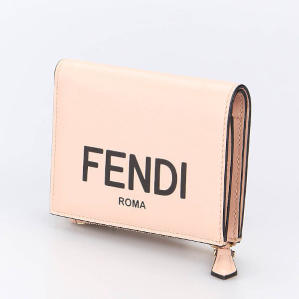 FENDI(フェンディ) コピーFENDI ROMA ロゴ ミディアムウォレットW3734