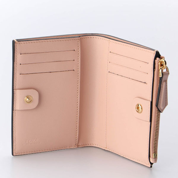 FENDI(フェンディ) コピーFENDI ROMA ロゴ ミディアムウォレットW3734