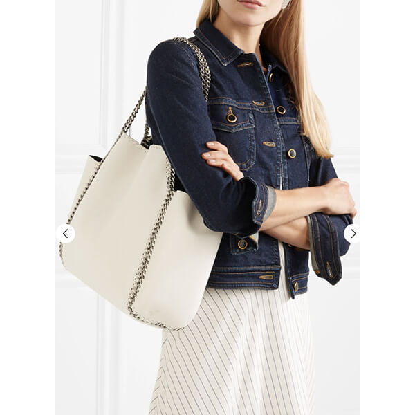 ステラマッカートニースーパーコピー トートバッグ Falabella reversible fauxbrushed-leather15SMa5