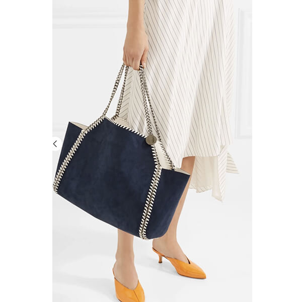 ステラマッカートニースーパーコピー トートバッグ Falabella reversible fauxbrushed-leather15SMa5