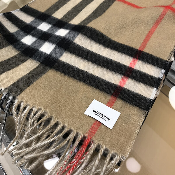 Burberry☆スーパーコピーレオパードプリントカシミアスカーフWJ32