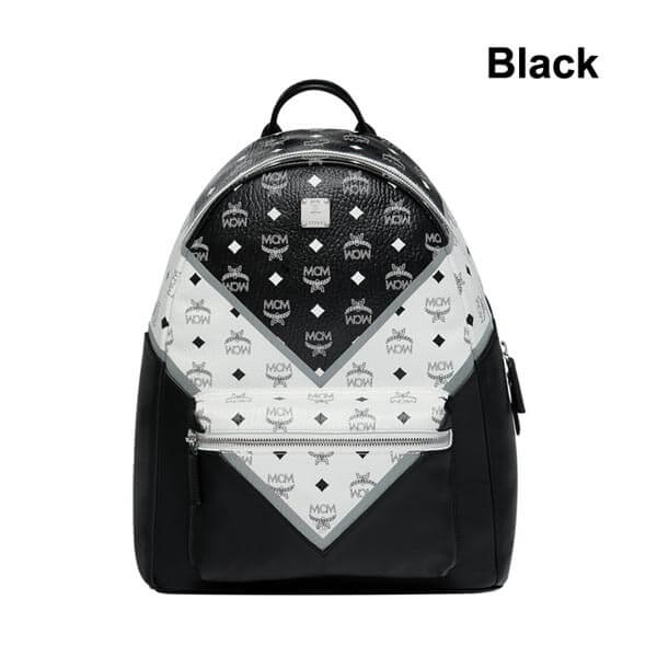 【MCMリュック 偽物】STARK M MOVE VISETOS BACKPACK_MMK 9SVE76BK 001
