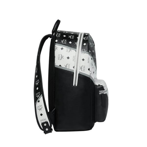 【MCMリュック 偽物】STARK M MOVE VISETOS BACKPACK_MMK 9SVE76BK 001