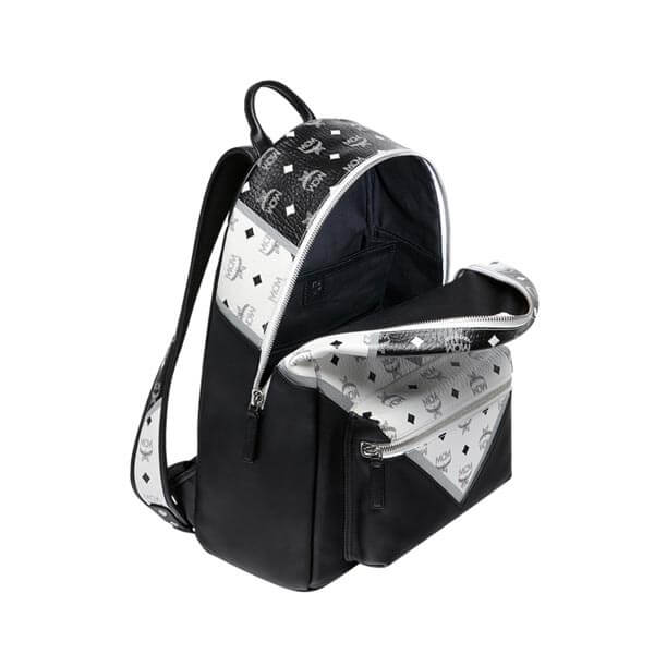 【MCMリュック 偽物】STARK M MOVE VISETOS BACKPACK_MMK 9SVE76BK 001
