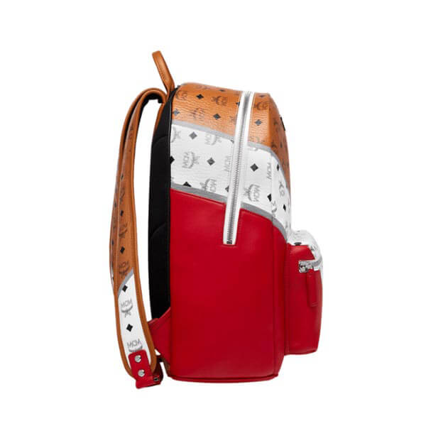【MCMリュック 偽物】STARK M MOVE VISETOS BACKPACK_MMK 9SVE76CD 001