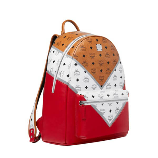 【MCMリュック 偽物】STARK M MOVE VISETOS BACKPACK_MMK 9SVE76CD 001