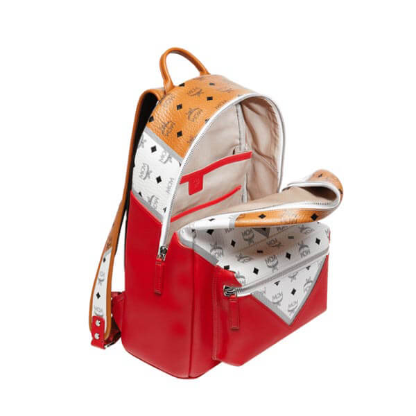 【MCMリュック 偽物】STARK M MOVE VISETOS BACKPACK_MMK 9SVE76CD 001