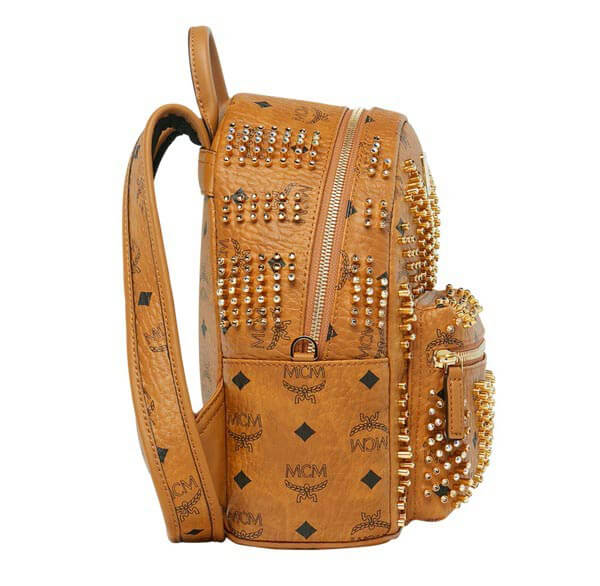 ★MCM★〈スターク〉MCM エムシー エムリュック コピー グレーディング M Cognac28BA3