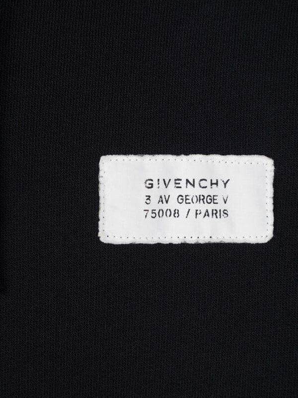 ジバンシィコピー パーカー GIVENCHY パッチフーディ BMJ01Y30AF-001