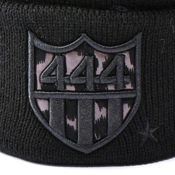CHROME HEARTS クロムハーツ ニット帽 コーデ コピー YOSHINORI KOTAKE★「444」エンブレムaCHD9