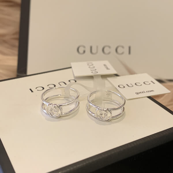 グッチ リング コピー GUCCI ロッキングG オープンリング20AC12H0G1