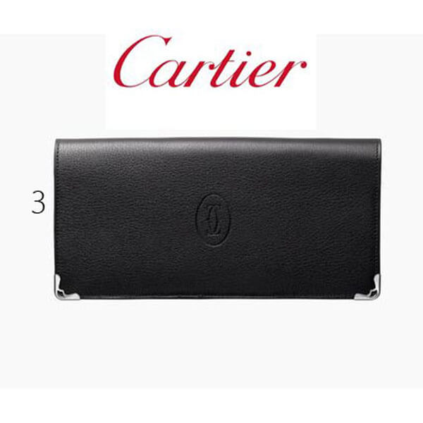 国内発送★CARTIER★Must de Cartier calf leather偽物 長財布Lkd5