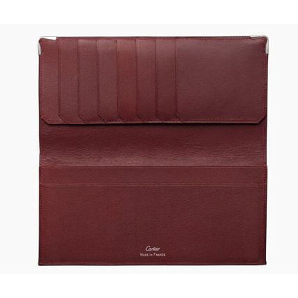 国内発送★CARTIER★Must de Cartier calf leather偽物 長財布Lkd5