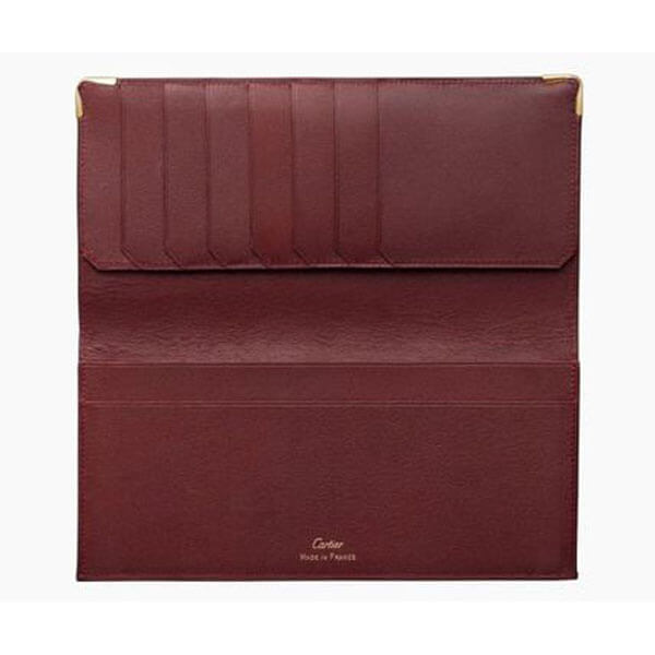 国内発送★CARTIER★Must de Cartier calf leather偽物 長財布Lkd5