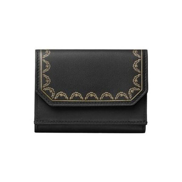 【Cartier】偽物即対応 ガーランド ドゥ カルティエ 三つ折り財布Lkd50
