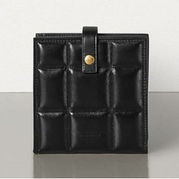 BOTTEGA VENETA コピーミニウォレット 全2色 カーフ パッド付WBV10