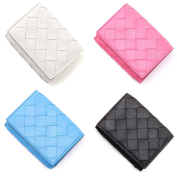 BOTTEGA VENETA偽物 3つ折り財布 小銭入れ付き 635561-vcpp2
