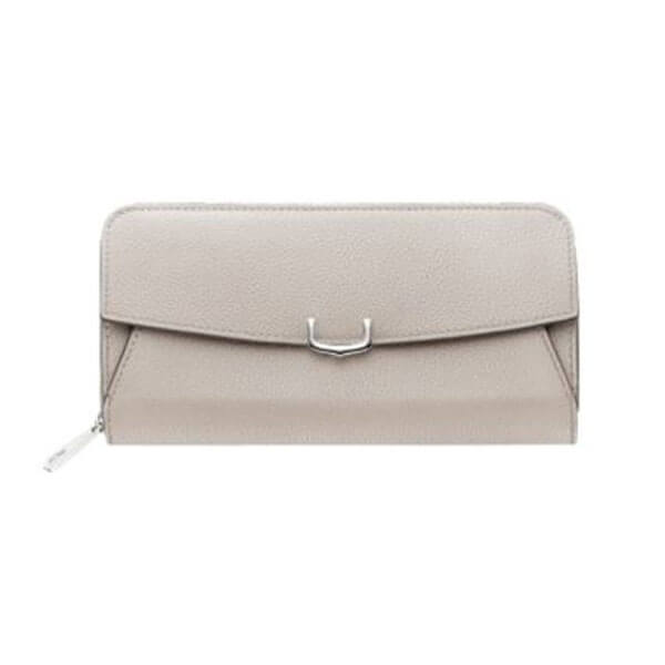 Cartier スーパーコピースモールジップウォレット C de Cartier レザー ロゴLkd67
