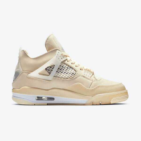 オフホワイト×ナイキ偽物OFF-WHITE×NIKE AIR JORDAN4 SP WMNS SAIL CV9388-100