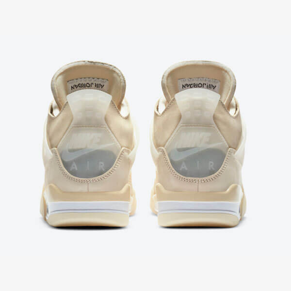オフホワイト×ナイキ偽物OFF-WHITE×NIKE AIR JORDAN4 SP WMNS SAIL CV9388-100