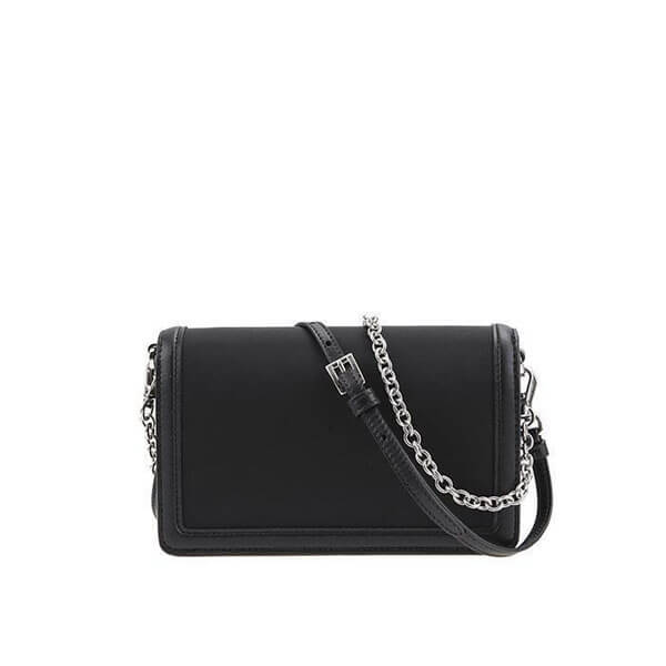即発【PRADA】偽物テスート ミニ ショルダー 1BP019 ブラック