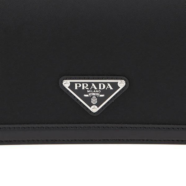即発【PRADA】偽物テスート ミニ ショルダー 1BP019 ブラック