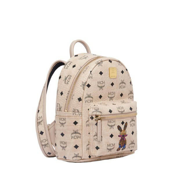 MCMリュック コピー ラビット バックパック ミニ MWK6AXL07IG